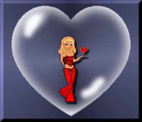 Gif animé amour femme
